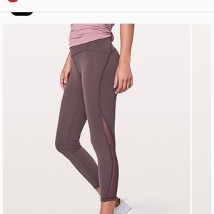 Lululemon Train Times 7/8 Pant 
25" in BLACK sz. 6